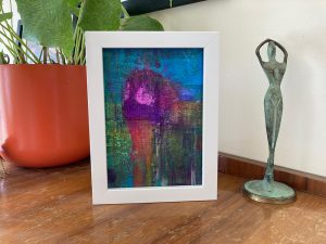 abstract floral by angie moyes