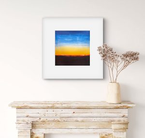 Fall back - abstract acrylic original painting by angie moyes