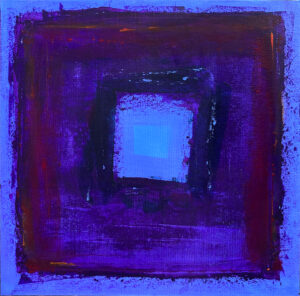 Limerence - abstract acrylic original painting by angie moyes