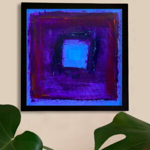 Limerence - abstract acrylic original painting by angie moyes