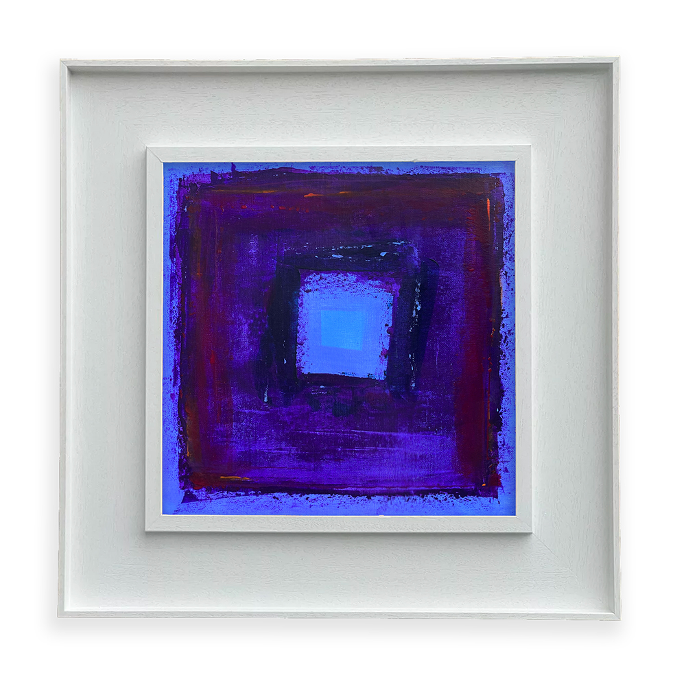 Limerence - abstract acrylic original painting by angie moyes